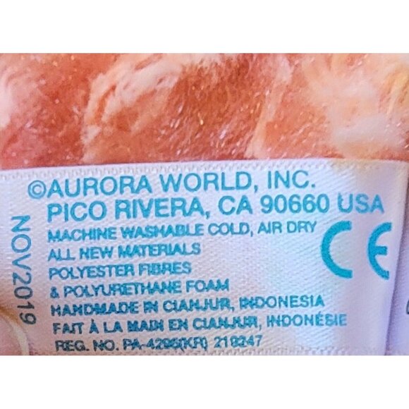 EBBA Pink & Blue Hanna Lil Luvster Girl Doll Aurora World Lovey Security Blanket - Picture 6 of 11